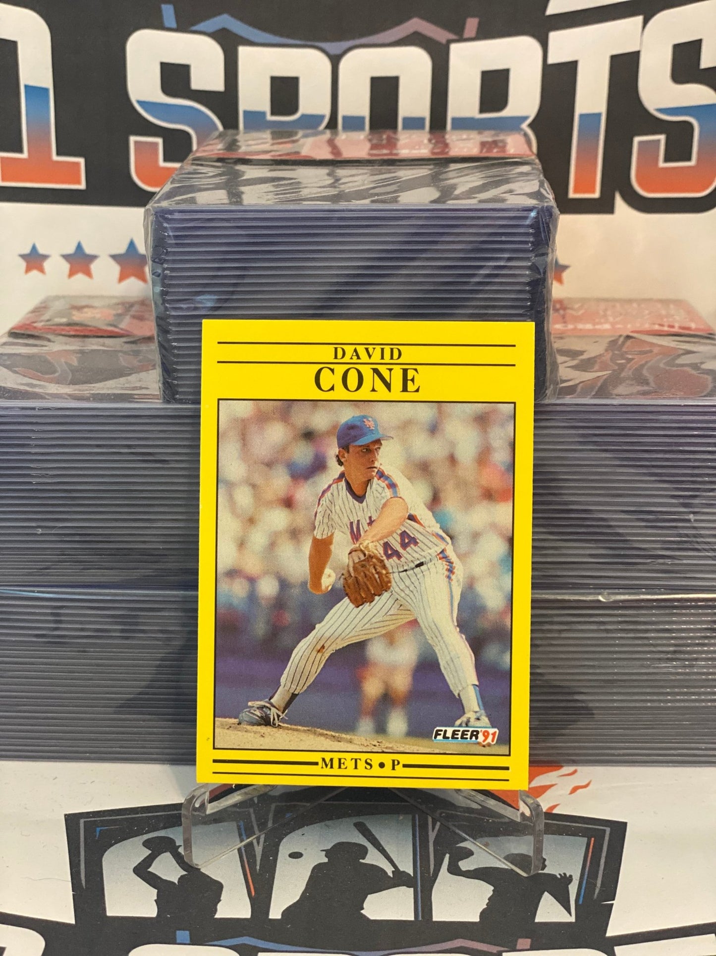 1991 Fleer David Cone #143