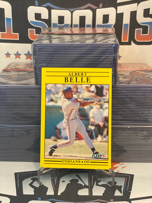 1991 Fleer Update Albert Belle Rookie #U-16