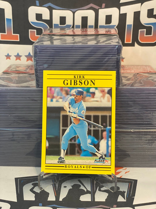 1991 Fleer Update Kirk Gibson #U-26