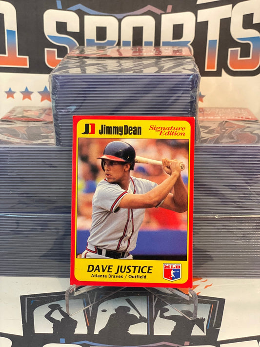 1991 Jimmy Dean's David Justice #14