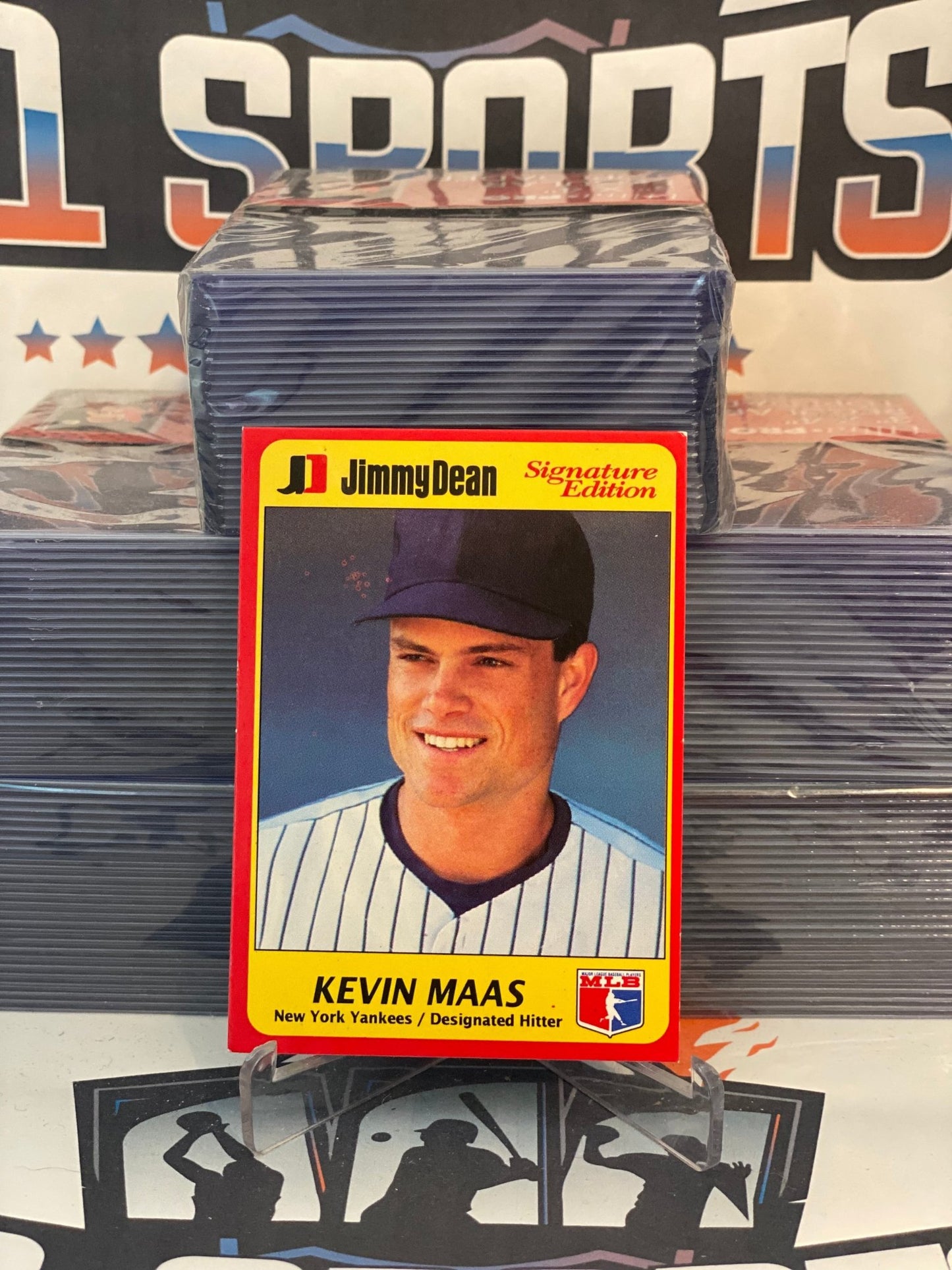 1991 Jimmy Dean's Kevin Maas #23