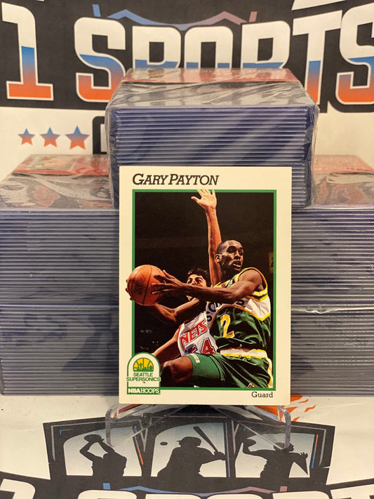 1991 NBA Hoops (2nd Year) Gary Payton #202