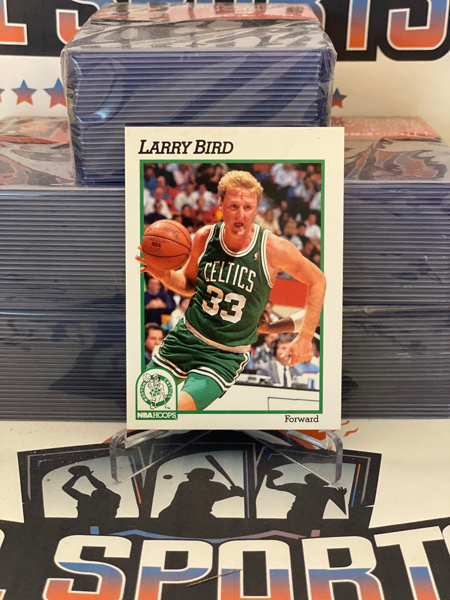 1991 NBA Hoops Larry Bird #9 – $1 Sports Cards