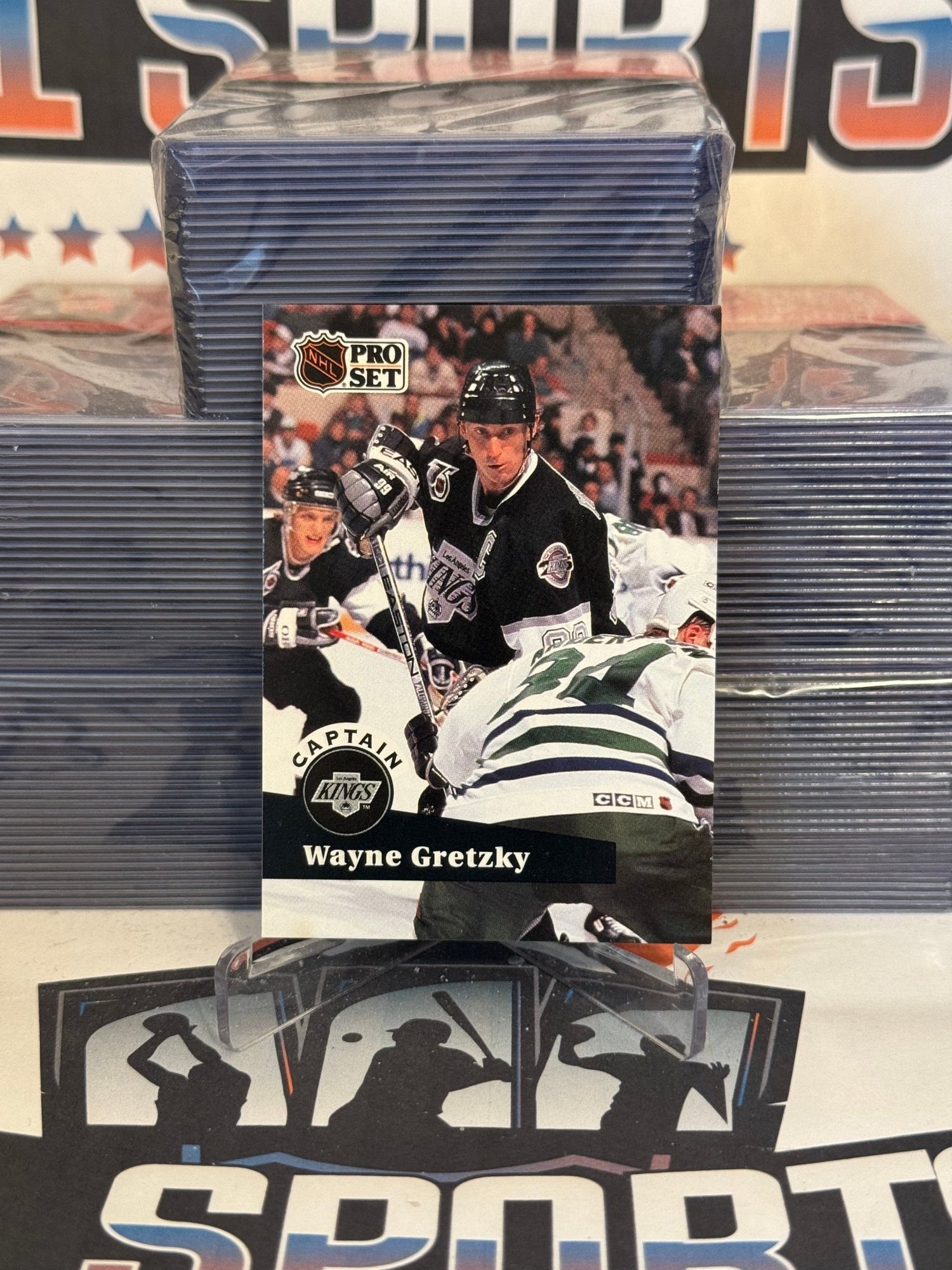 1991 Pro Set (Captain) Wayne Gretzky #574