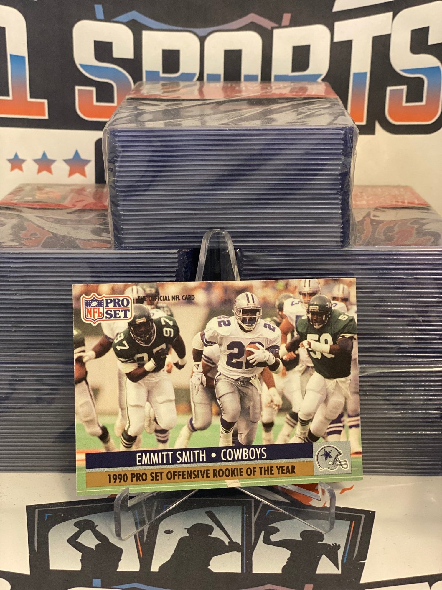 1991 Pro Set (Rookie of the Year) Emmitt Smith #1