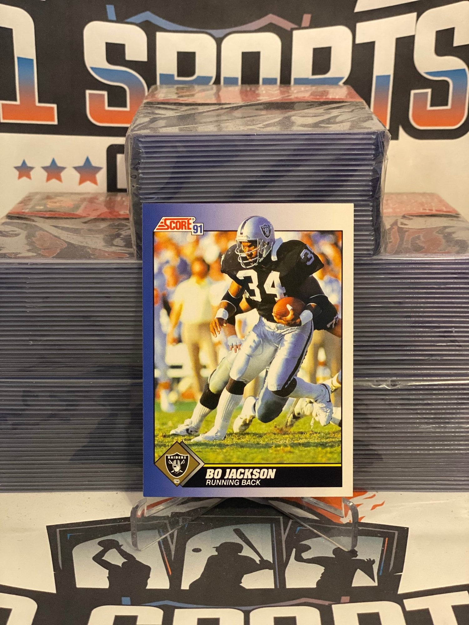 1991 Score Bo Jackson #100