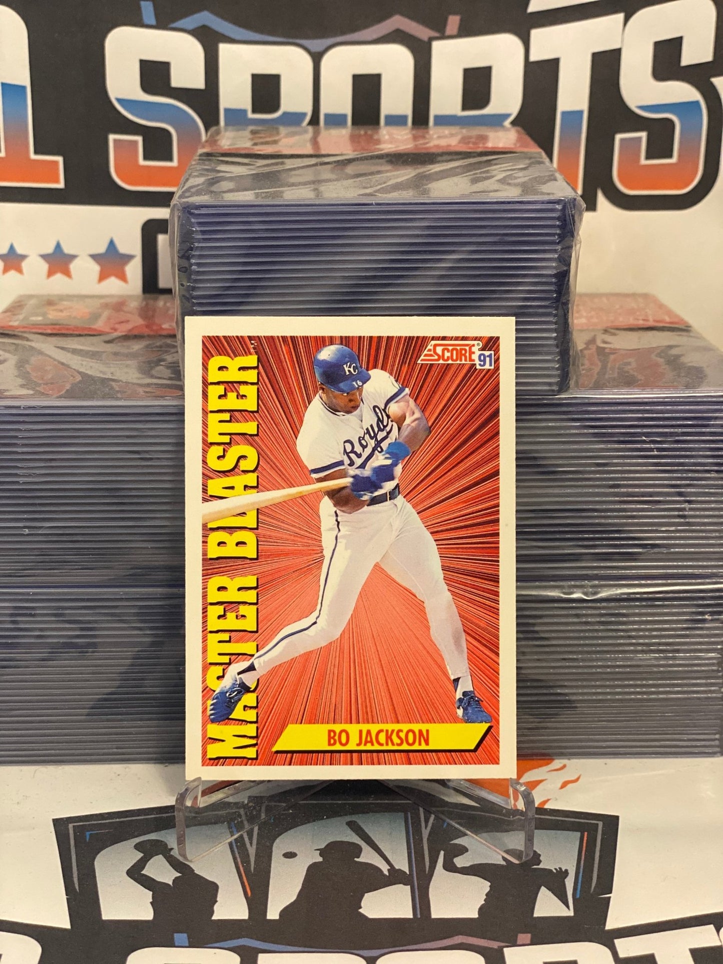 1991 Score (Master Blaster) Bo Jackson #692