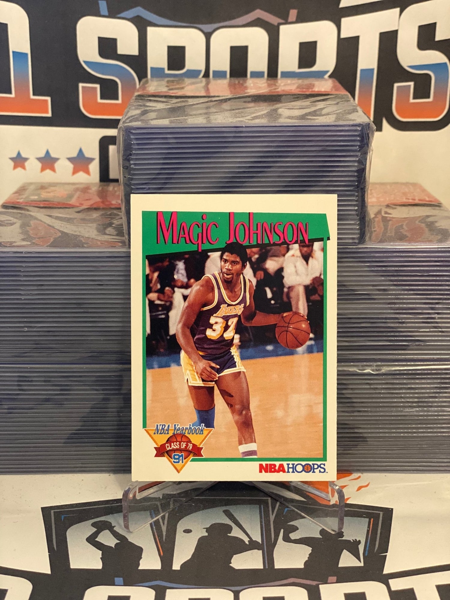 1991 Skybox (NBA Yearbook) Magic Johnson #321