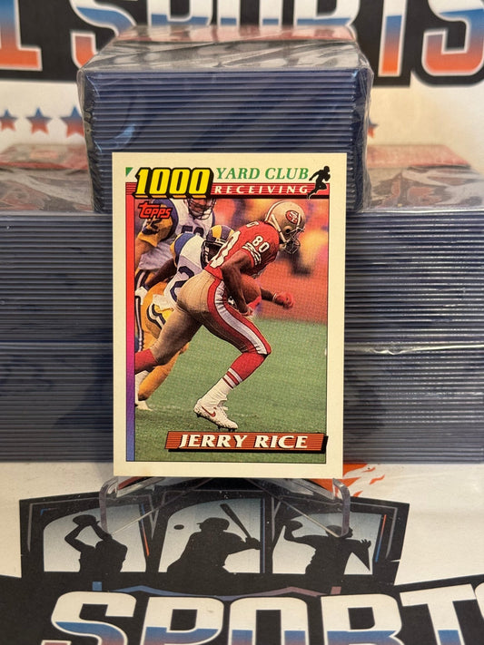 1991 Topps (1000 Yard Club) Jerry Rice #1
