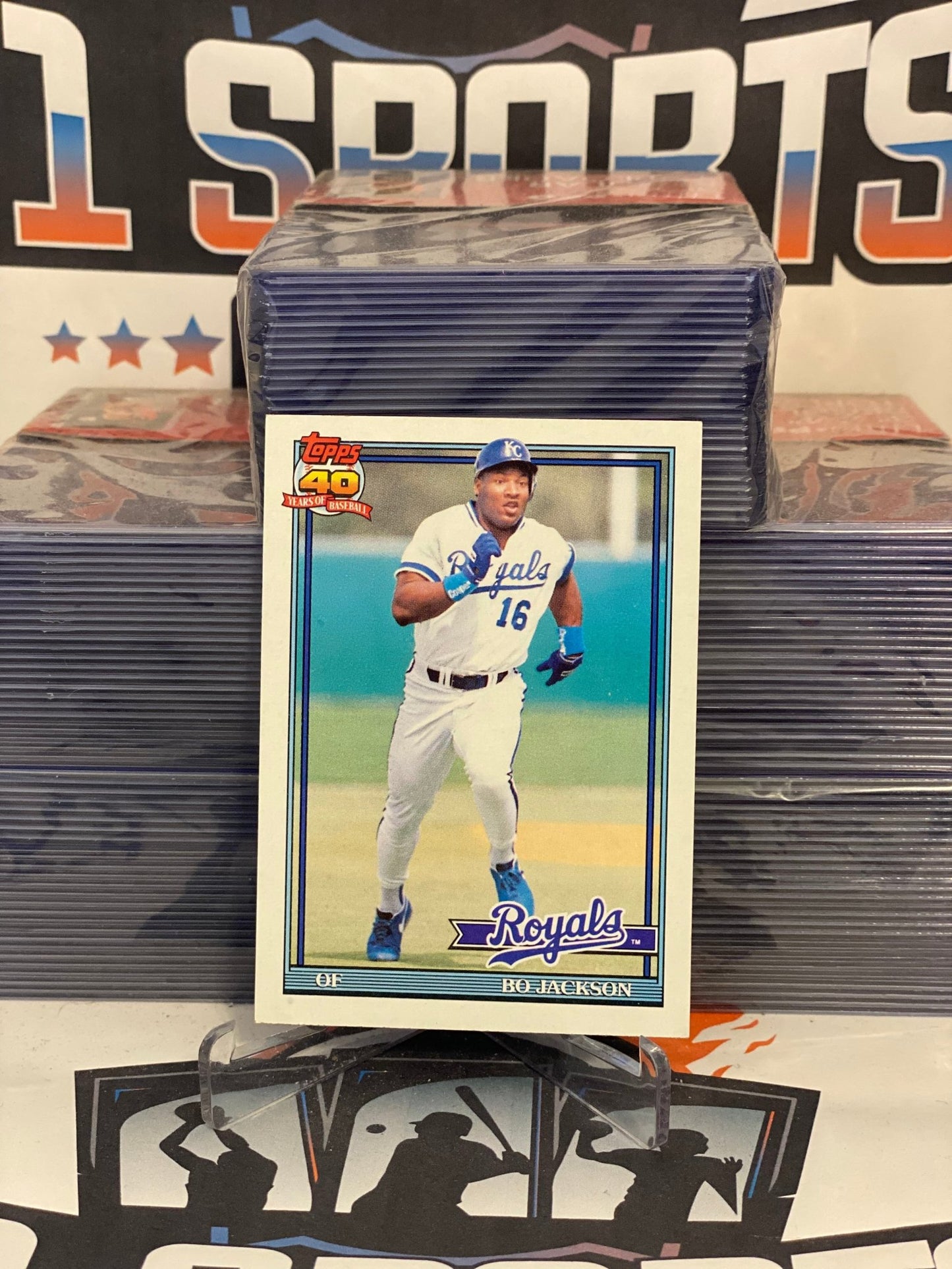 1991 Topps Bo Jackson #600