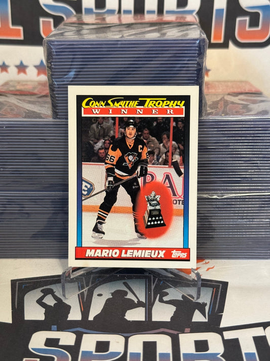 1991 Topps (Conn Smyth Winner) Mario Lemieux #523