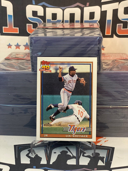 1991 Topps Lou Whitaker #145