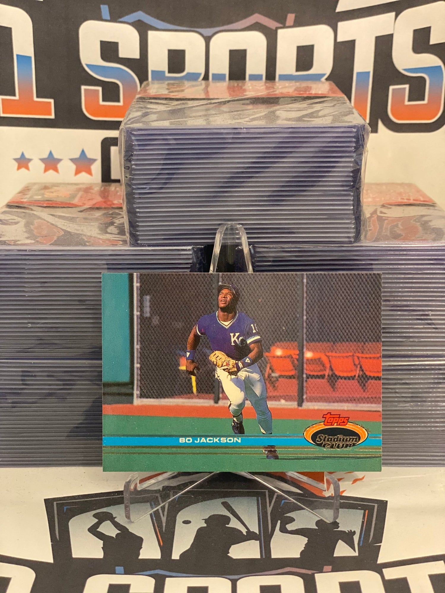 1991 Topps Stadium Club Bo Jackson #224