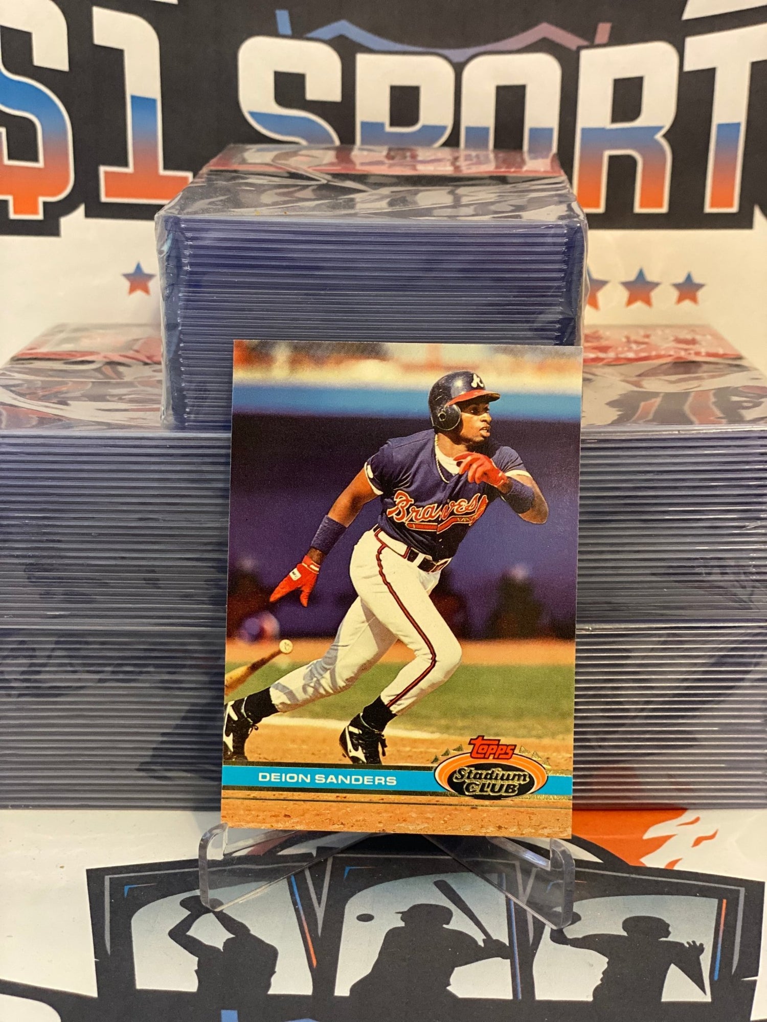 1991 Topps Stadium Club Deion Sanders #442