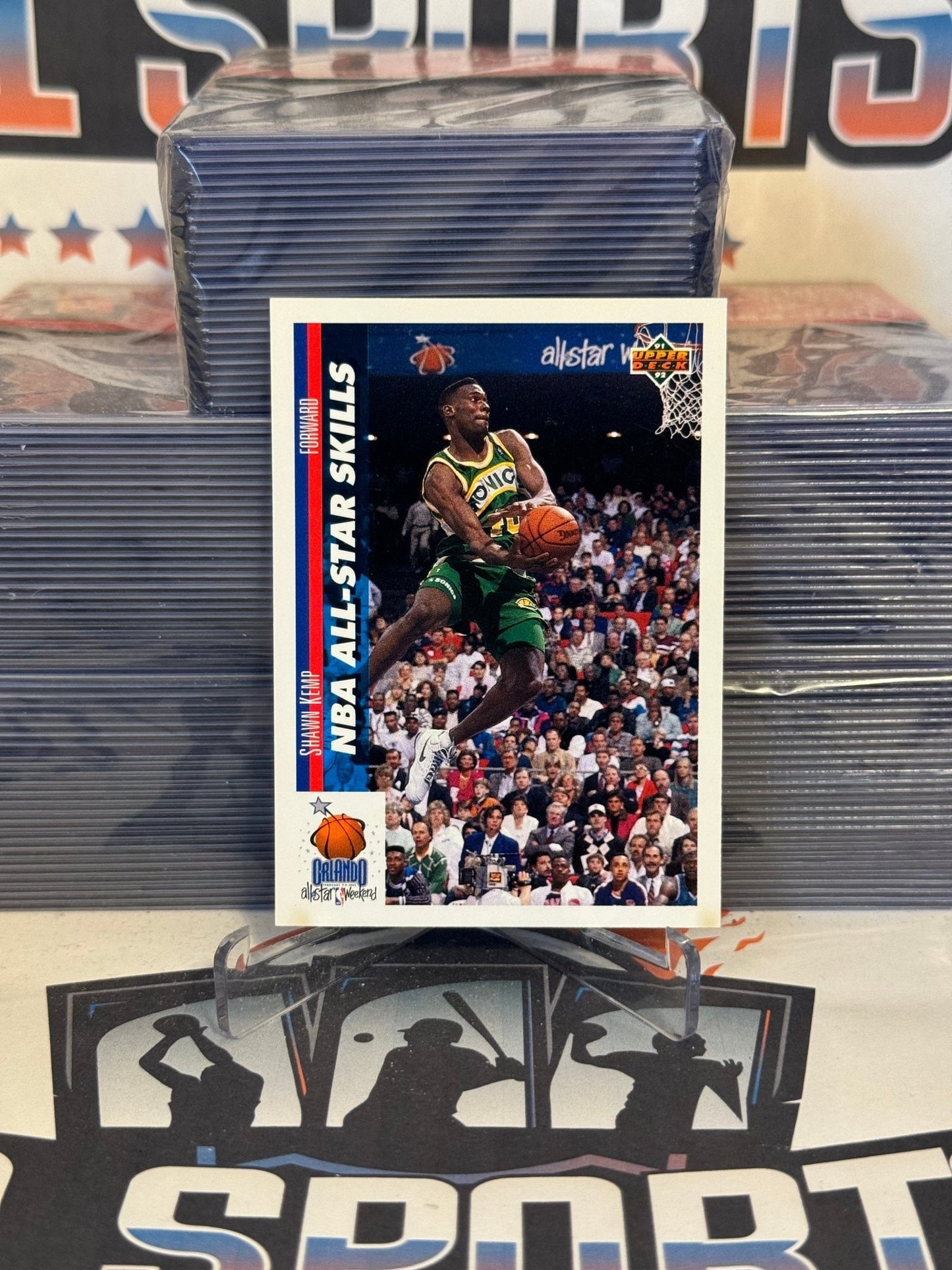 1991 Upper Deck (All-Star) Shawn Kemp #481