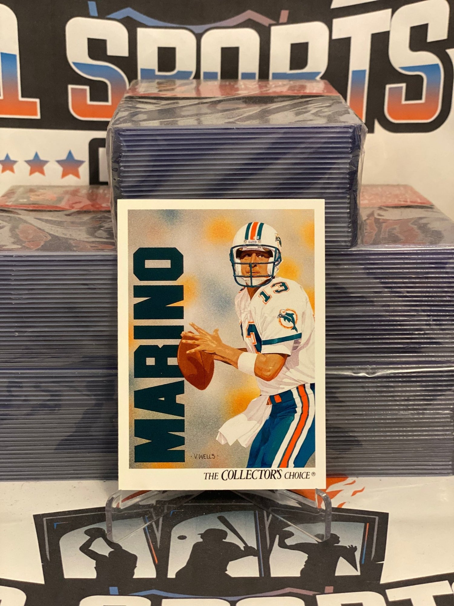 1991 Upper Deck (Dolphins Checklist) Dan Marino #83