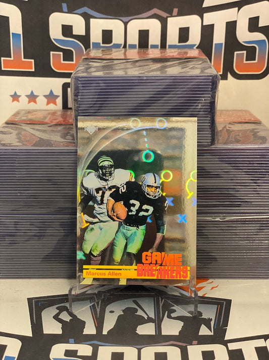 1991 Upper Deck (Game Breaker Holo) Marcus Allen #GB9