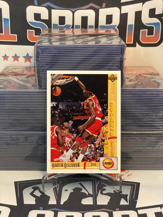 1991 Upper Deck Hakeem Olajuwon #254