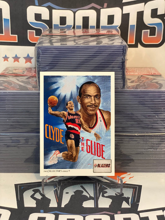 1991 Upper Deck (Team Checklist Art Card) Clyde Drexler #98