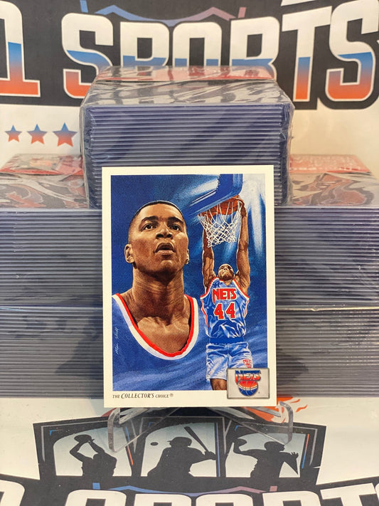 1991 Upper Deck (Team Checklist Art Card) Derrick Coleman #88