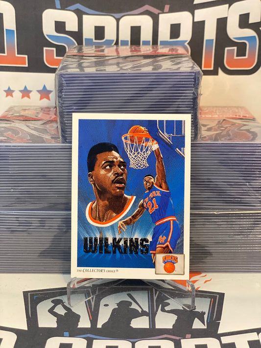 1991 Upper Deck (Team Checklist Art Card) Gerald Wilkins #84