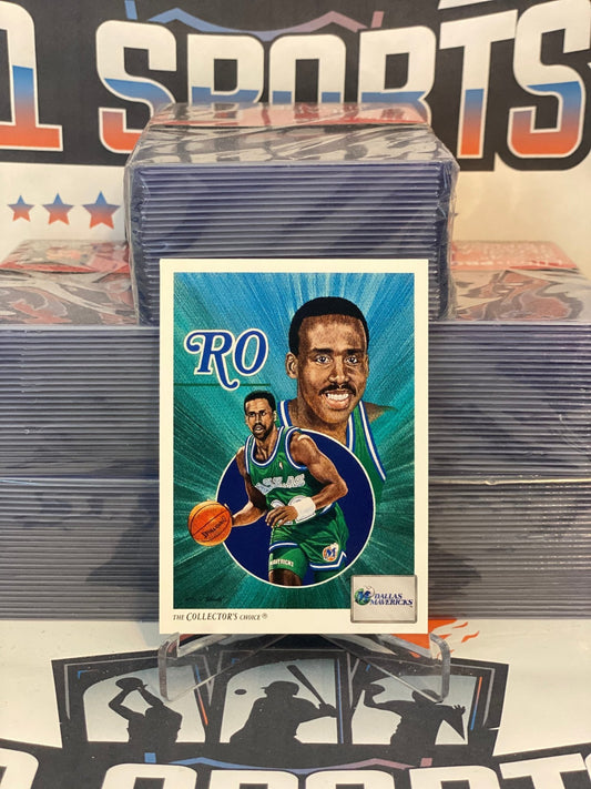 1991 Upper Deck (Team Checklist Art Card) Rolando Blackman #87