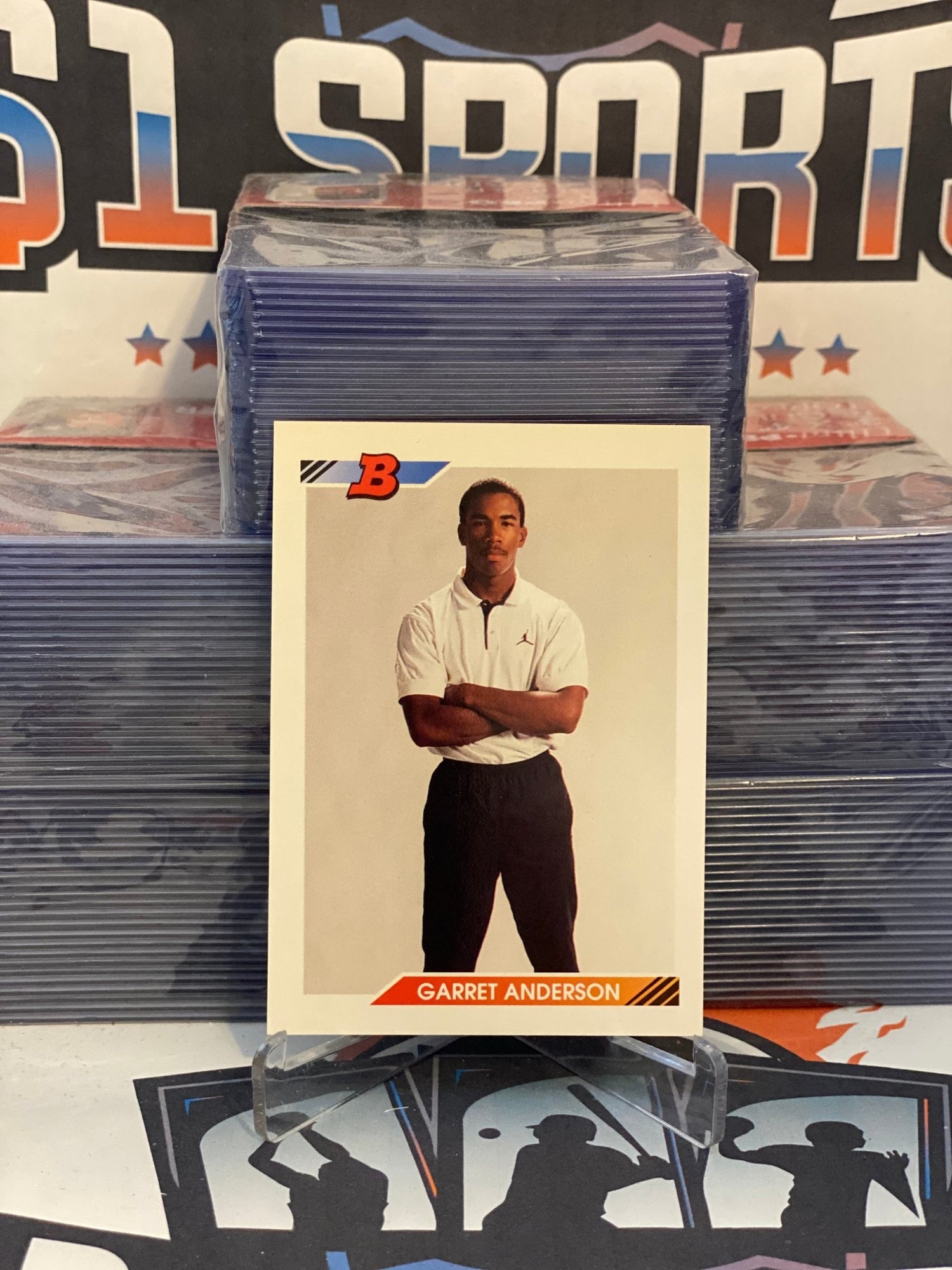 1992 Bowman Garret Anderson Rookie #298