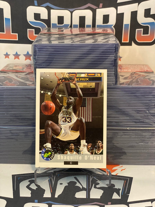 1992 Classic Draft Picks Shaquille O'Neal #1