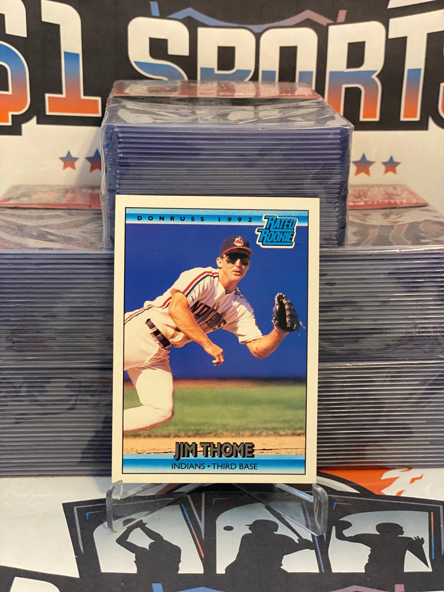 1992 Donruss (Rated Rookie) Jim Thome #406