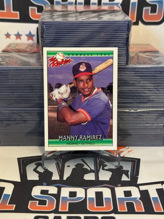 1992 Donruss (The Rookies) Manny Ramirez #98