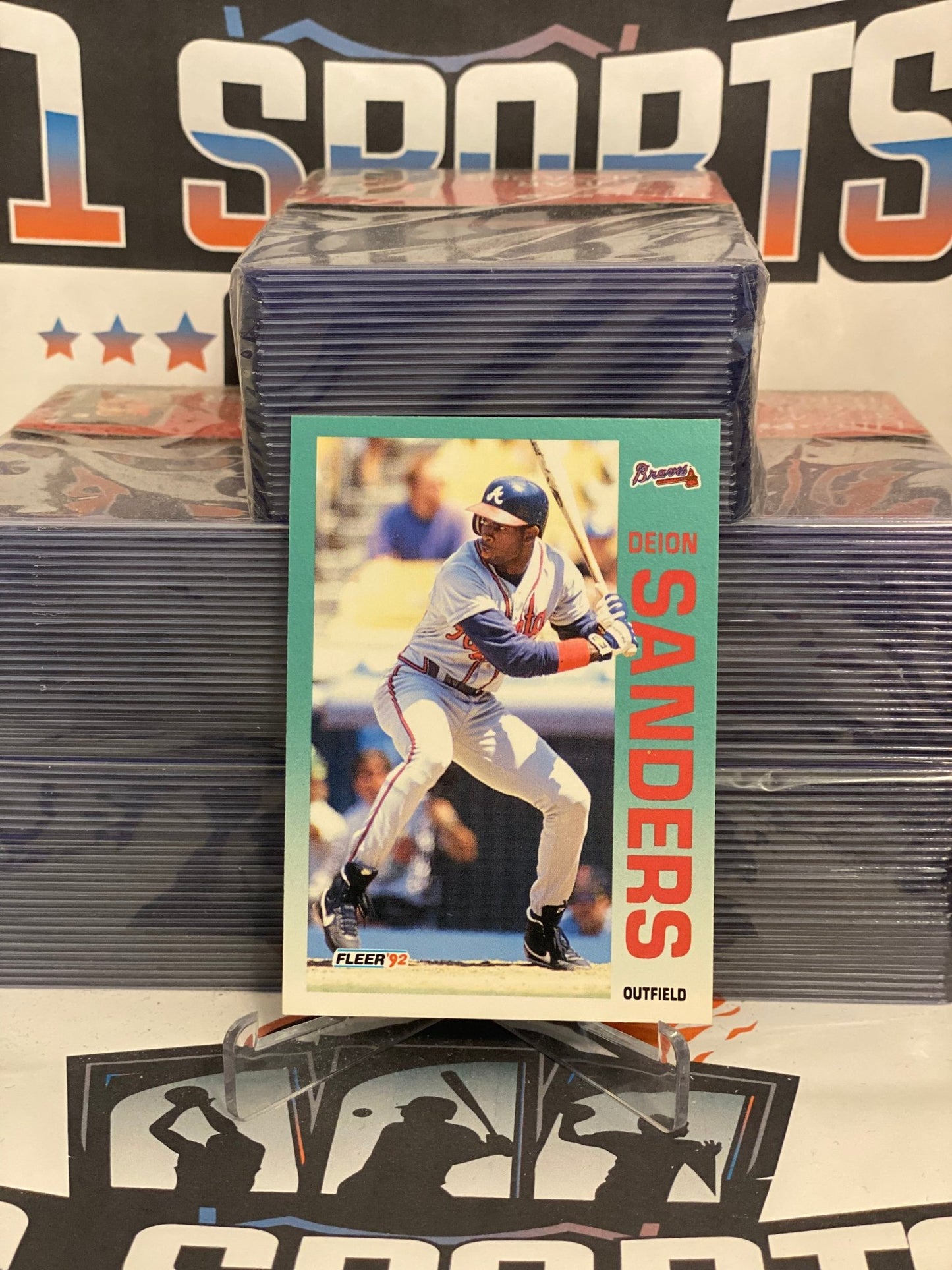 1992 Fleer Deion Sanders #368