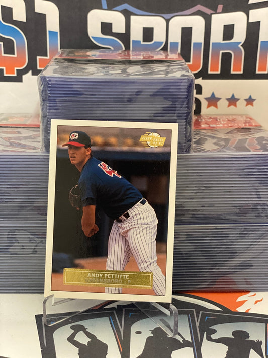 1992 Fleer Excel Andy Pettitte #214