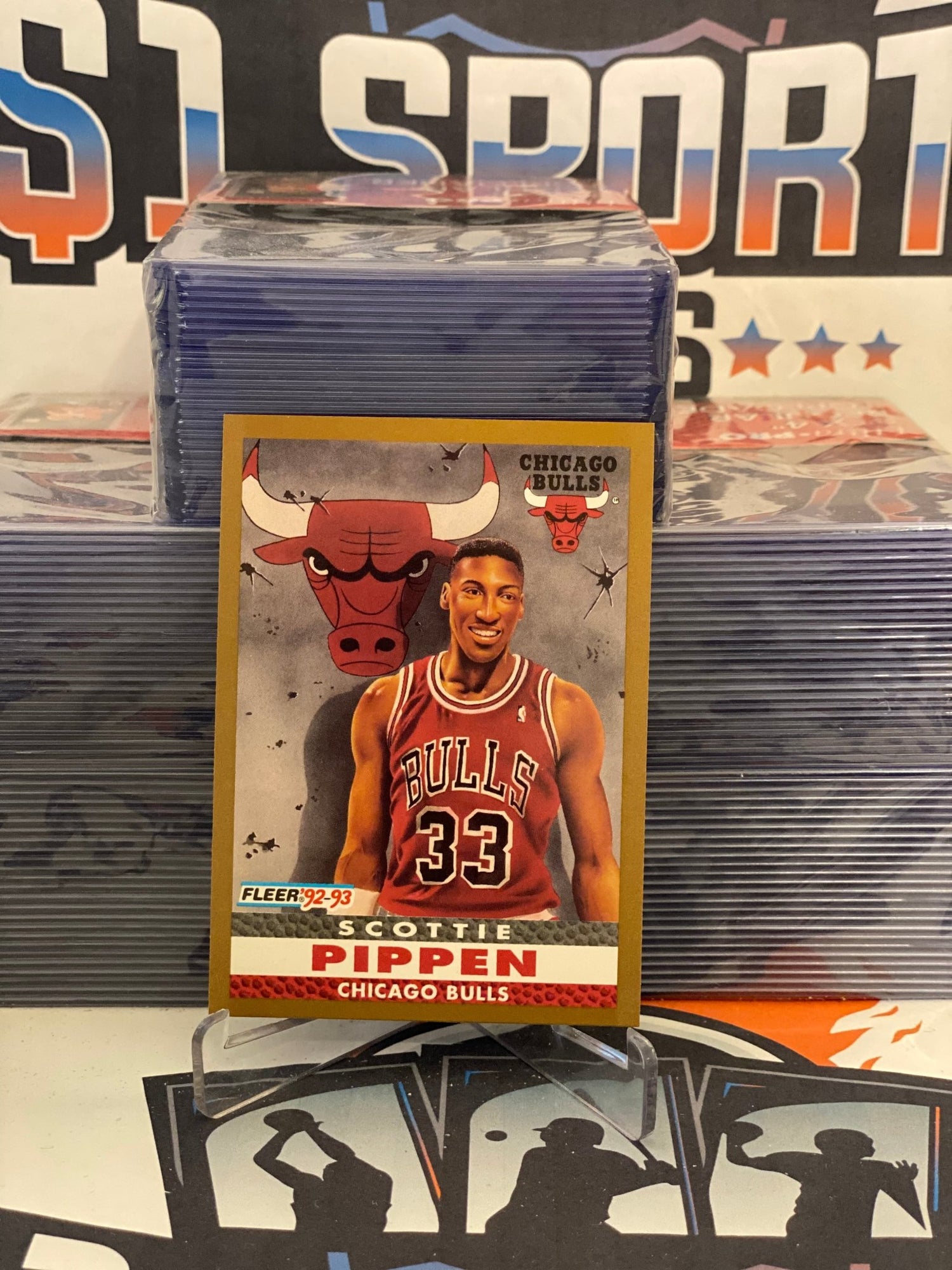 1992 Fleer (Pro-Visions) Scottie Pippen #254