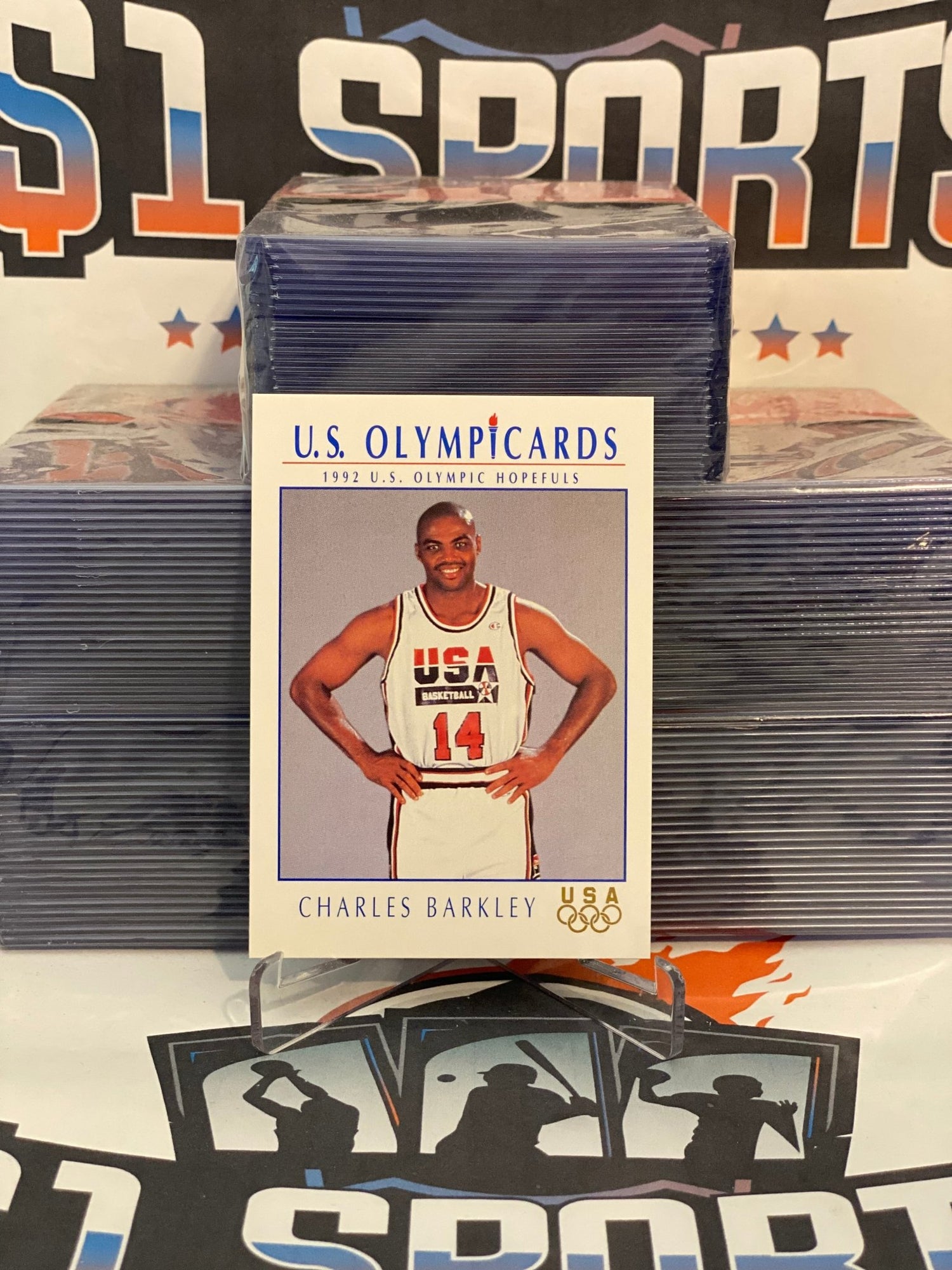 1992 Impel U.S. Olympics Charles Barkley #8