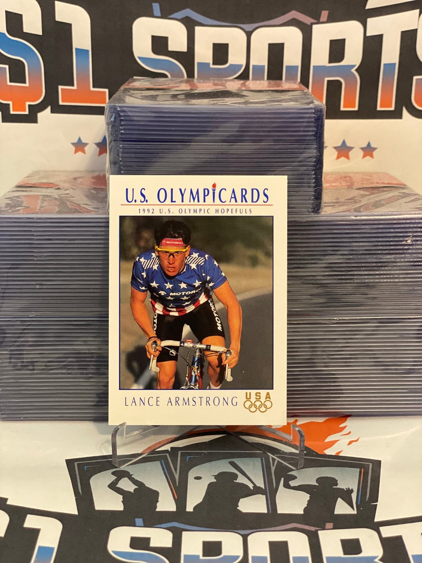 1992 Impel U.S. Olympics Lance Armstrong #31