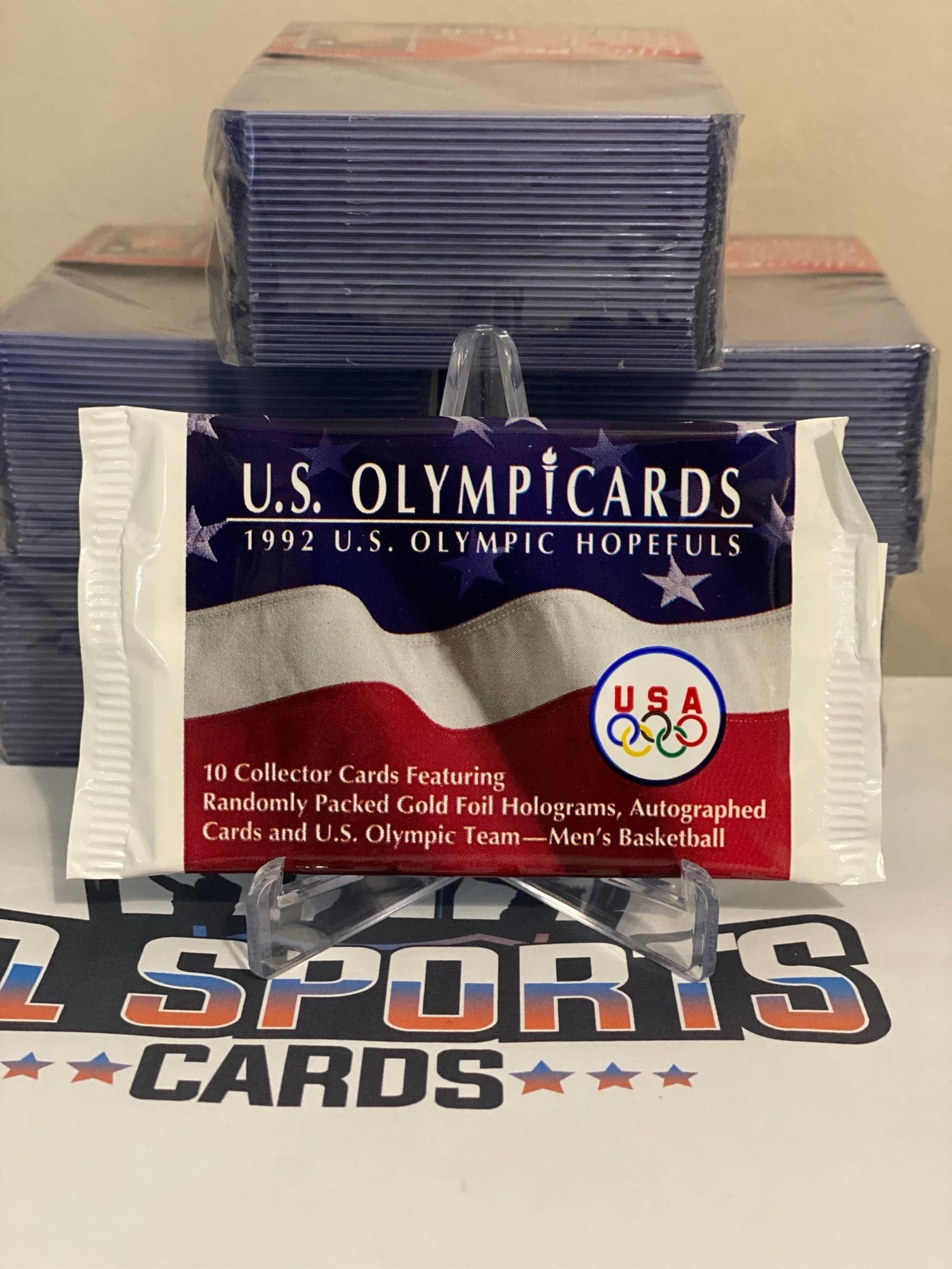 1992 Impel U.S. Olympics Retail Pack