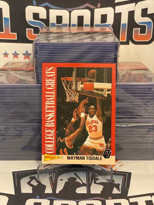 1992 Kellogg's (Collegiate Basketball Greats) Wayman Tisdale #3