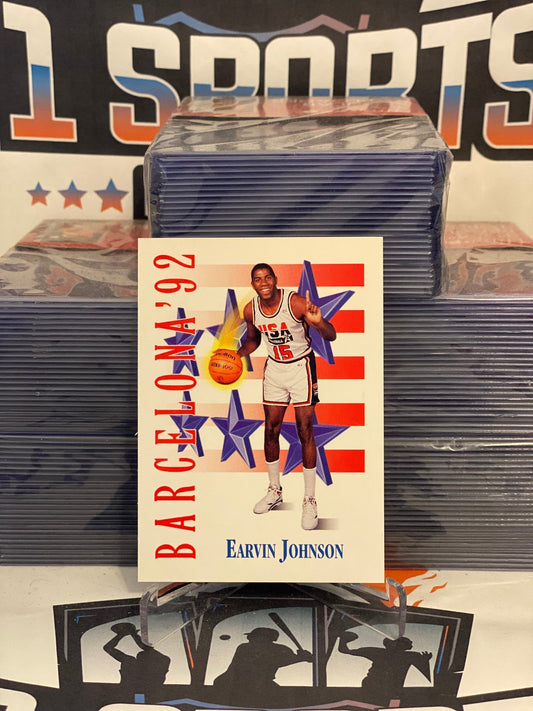 1992 Skybox (USA Basketball) Magic Johnson #533