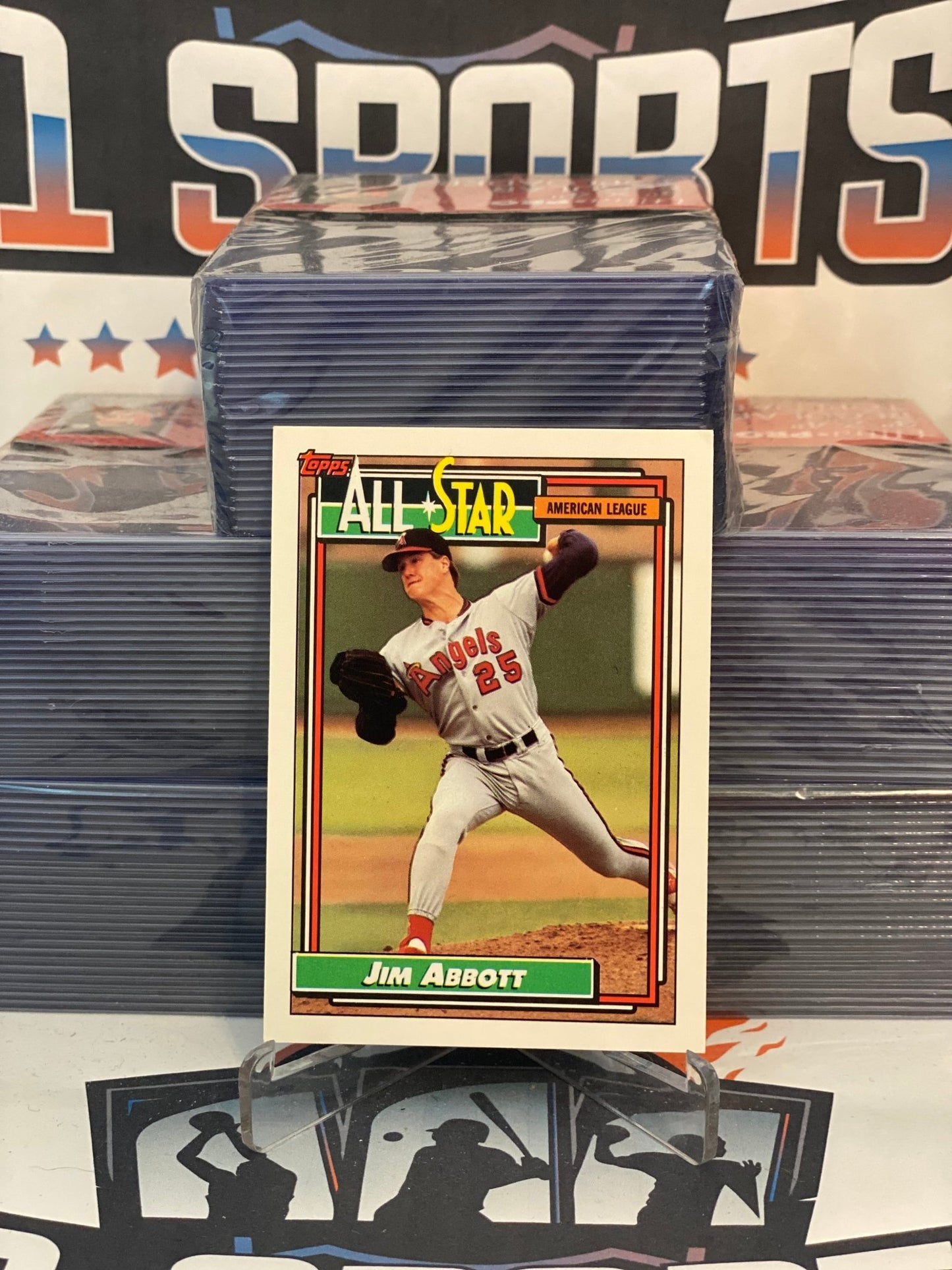 1992 Topps (All-Star) Jim Abbott #406