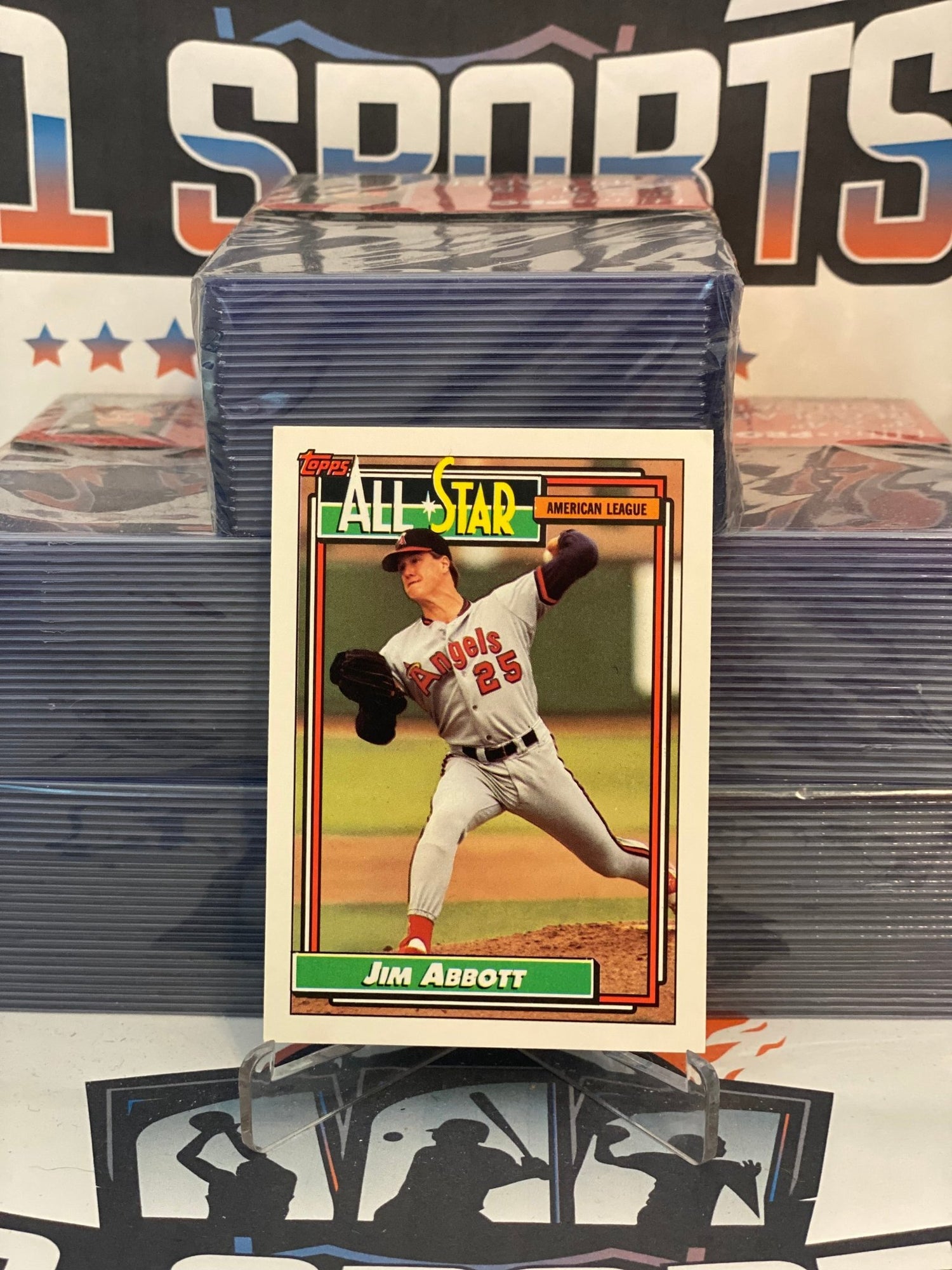 1992 Topps (All-Star) Jim Abbott #406