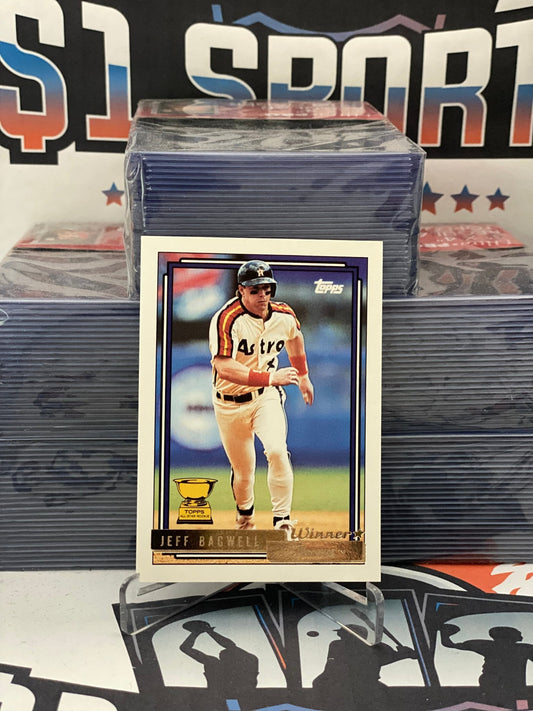 1992 Topps (Gold Winner, Rookie Cup) Jeff Bagwell #520