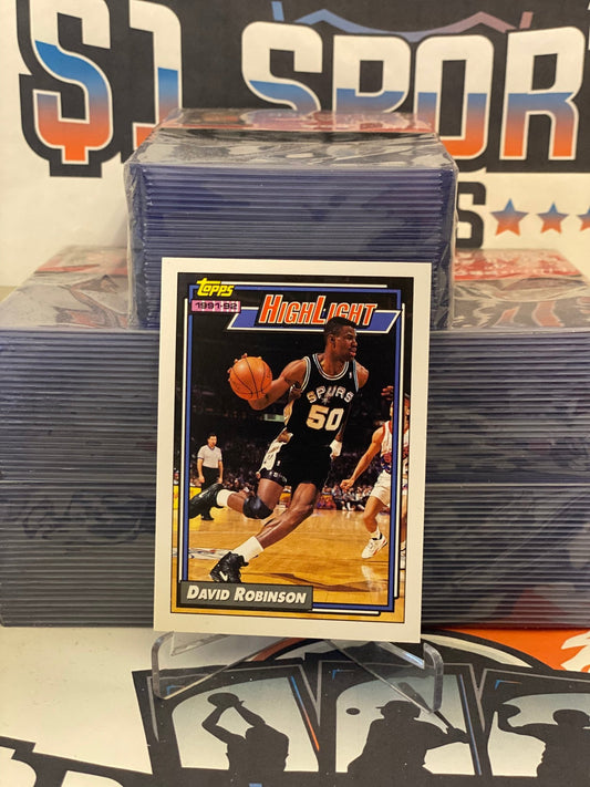 1992 Topps (Highlights) David Robinson #4