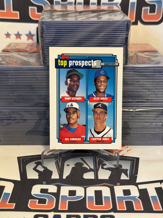 1992 Topps (Top Prospects) Chipper Jones Rookie #551