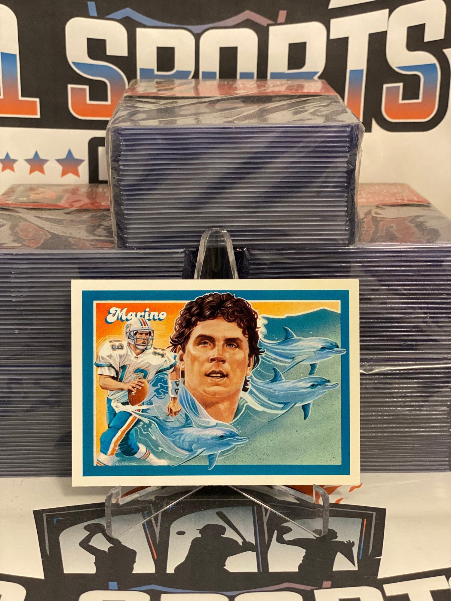 1992 Upper Deck (Heroes Checklist) Dan Marino #36