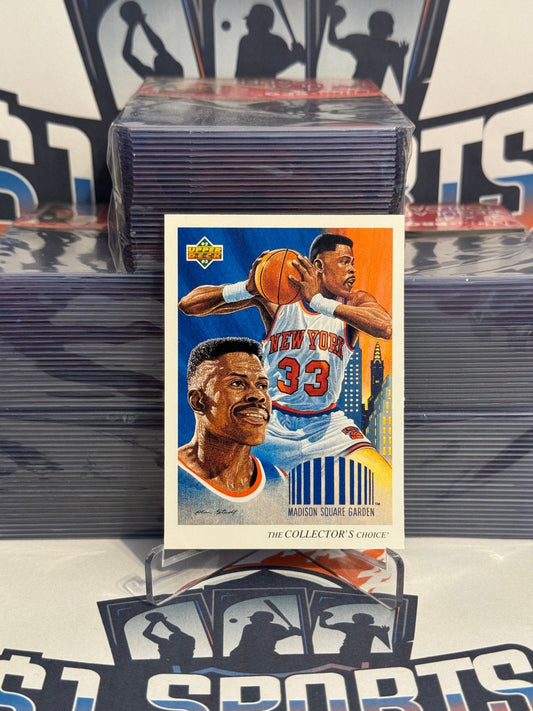 1992 Upper Deck (Knicks Checklist) Patrick Ewing #46