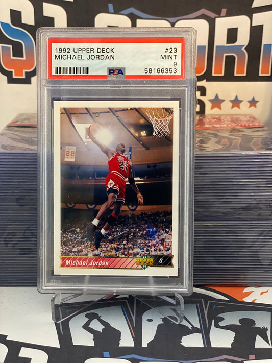 1992 Upper Deck Michael Jordan #23 - PSA 9