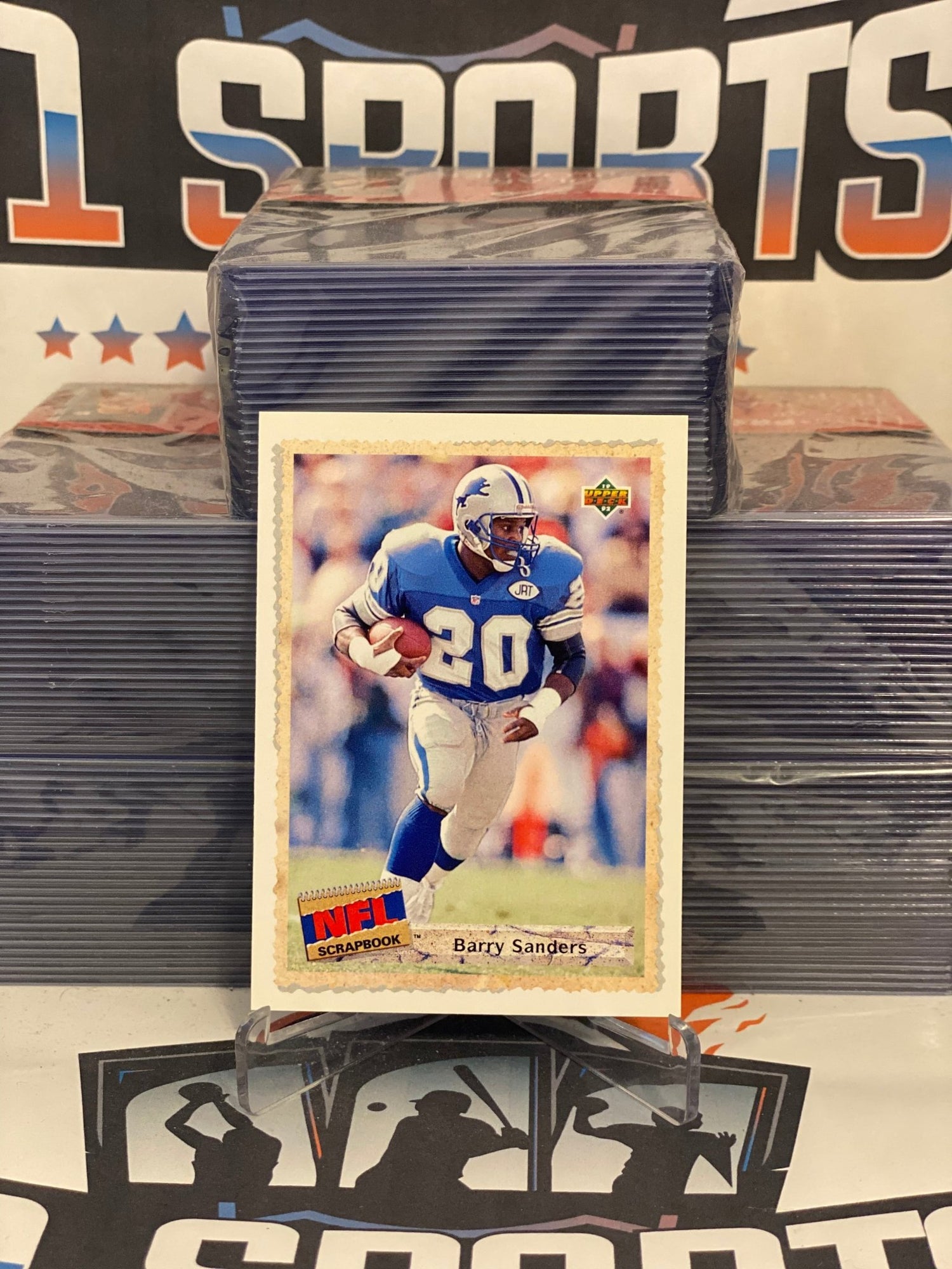 1992 Upper Deck (NFL Scrapbook) Barry Sanders #511