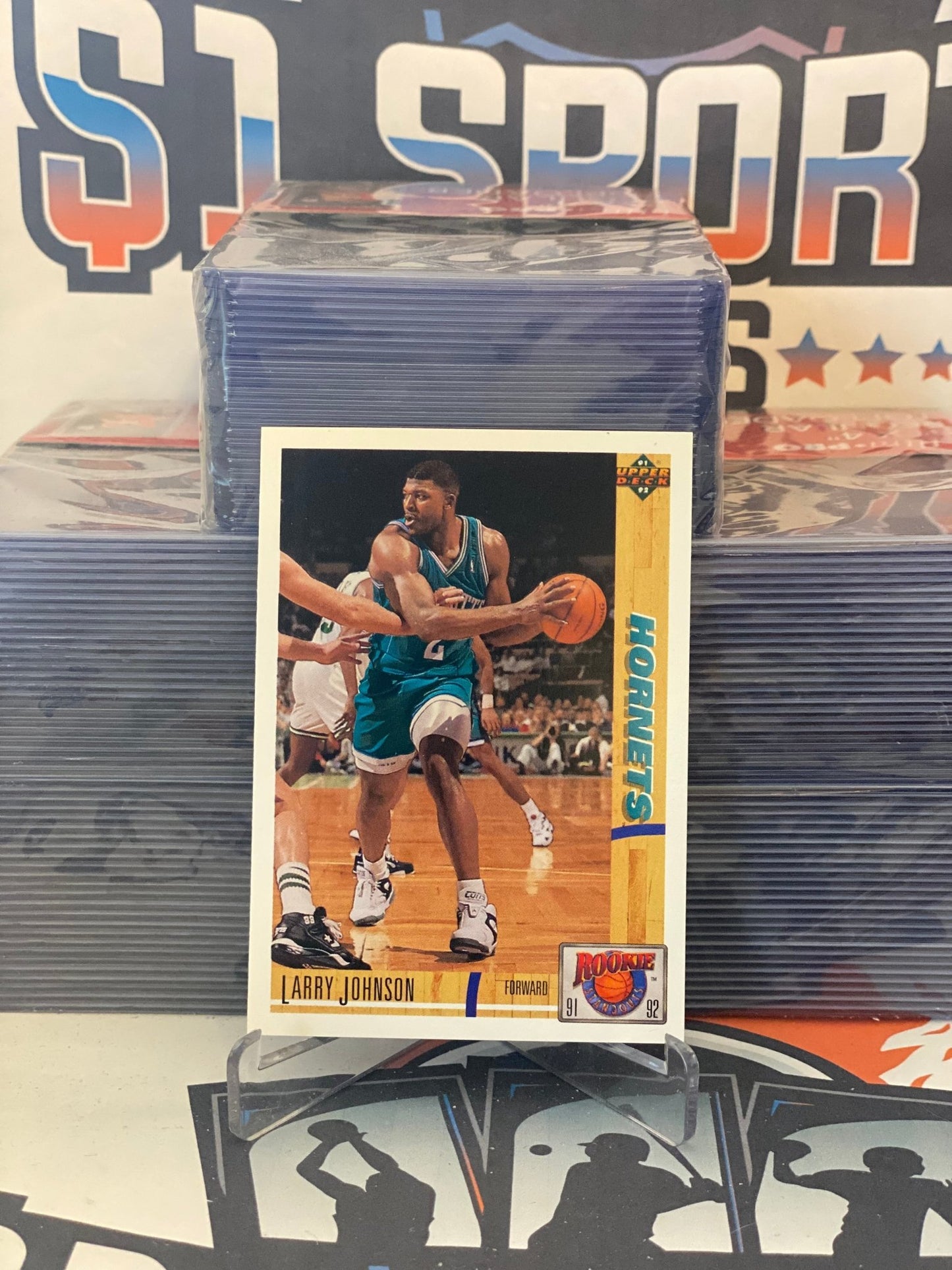 1992 Upper Deck (Rookie Standouts) Larry Johnson #R26