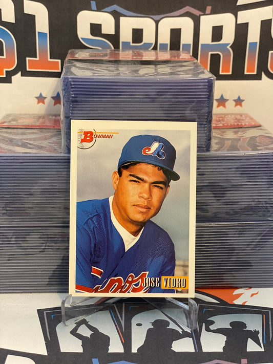 1993 Bowman Jose Vidro Rookie #592