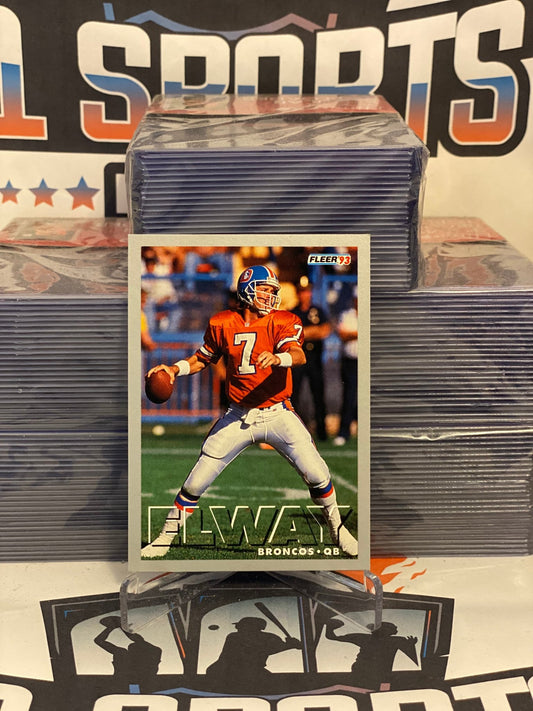 1996 PInnacle Summit Football 3rd and Long John Elway INSERT BRONCOS 1814  /2000